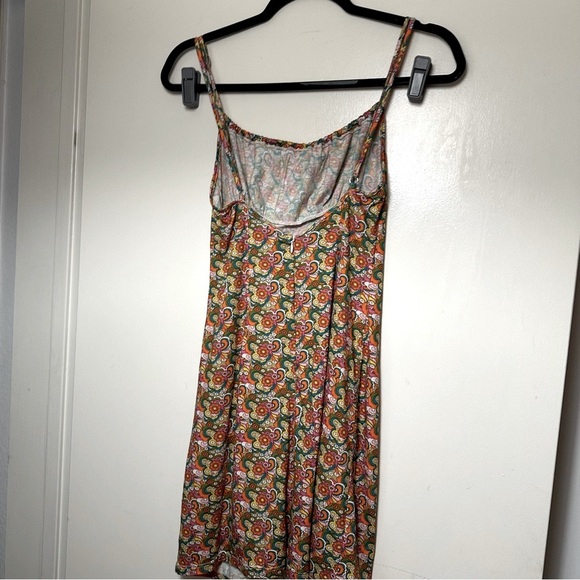 Her Pony LimitedEdition 70’sInspired Fantasia Groovy/Funky Print Dress NWOT XS/2 - Picture 6 of 15